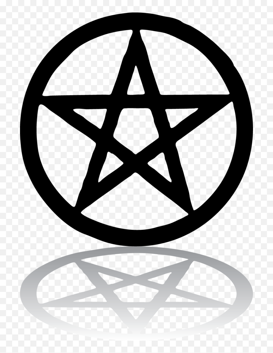 Pentacle Pentagram Wicca Modern - Transparent Pentagram Png,Pentacle Transparent Background