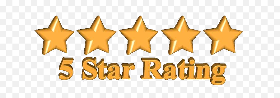 Five Star Png Image With No Background - 5 Star Rating,Five Star Png