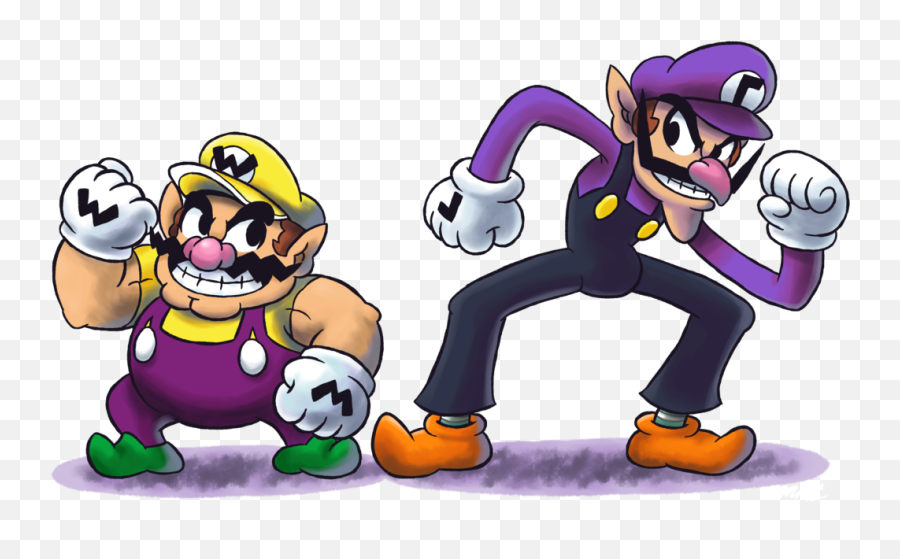 Download Mario Luigi Rpg Style - Mario And Luigi Wario Png,Mario And Luigi Transparent