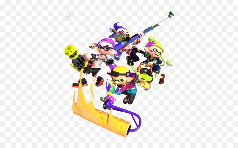 Splatoon 2 - Game Artworks At Riot Pixels Inkling Splatoon 2 Official Art Png,Splatoon 2 Png