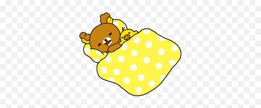 Rilakkuma Bear Transparent Png Images - Stickpng Animated Time For Bed Gif,Sleeping Png