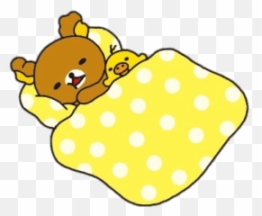 Rilakkuma Bear Transparent Png Images - Stickpng Animated Time For Bed Gif,Sleeping Png
