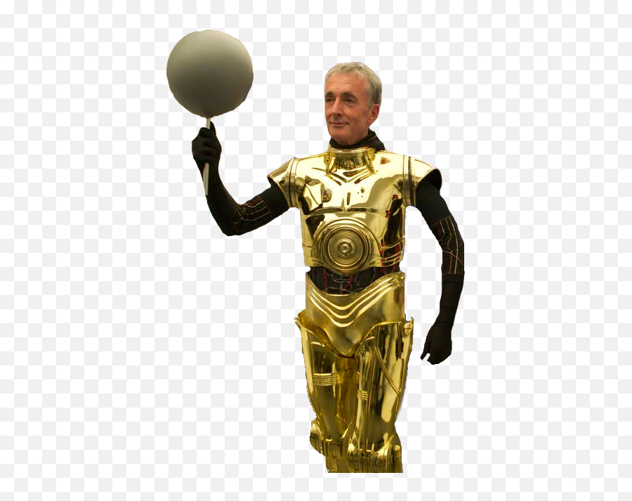 Download Hd Personanthony Daniels Without His C3po - Anthony Daniels Inside C3po Png,C3po Png