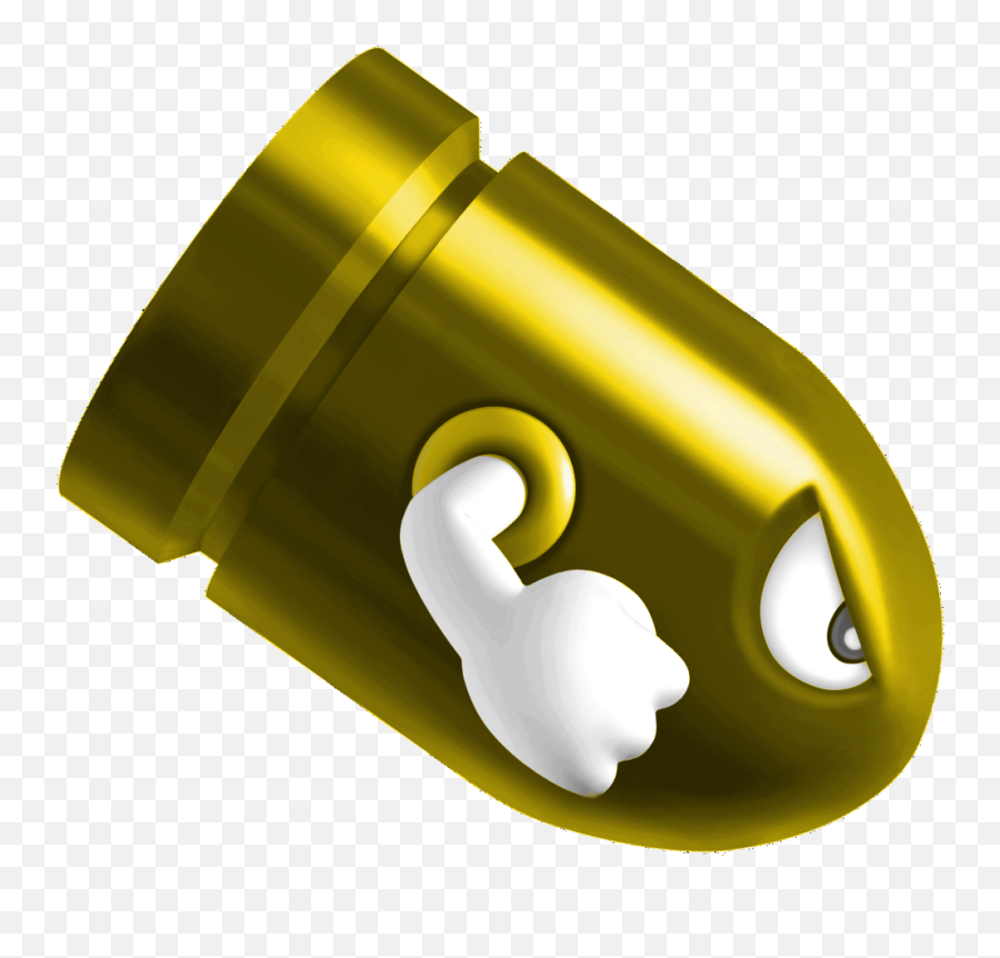 Clearly Should Be - Gold Mario Bullet Bill Png,Bullet Bill Png