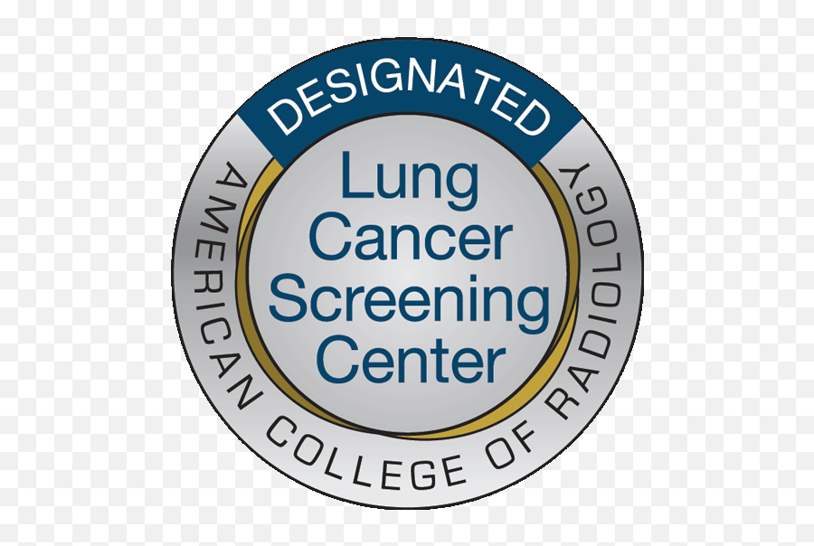 Lung Cancer Screening Center - American College Of Radiology Designated Lung Cancer Screening Center Png,Cancer Logos