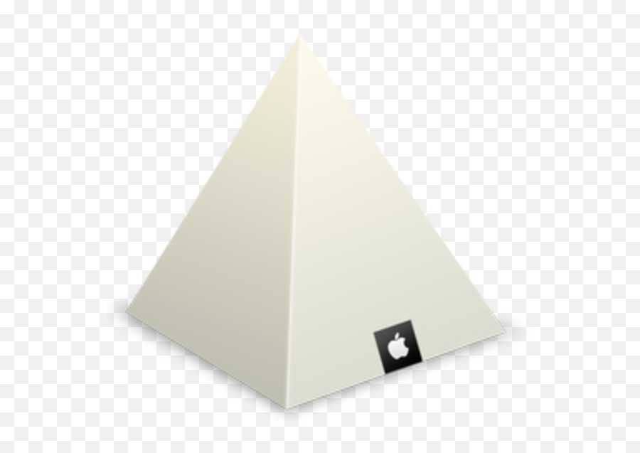 Apple Store Louvre Pyramid Icon Iconset - Triangle Png,App Store Icon Png