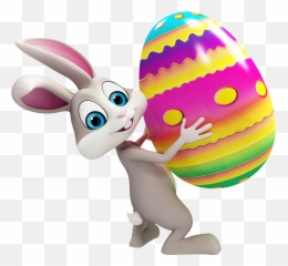 Rabbit Easter Transparent Background Png Arts - Bunny