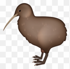 Kiwi Bird Emoji - Kiwi Bird Emoji Png,Kiwi Bird Png