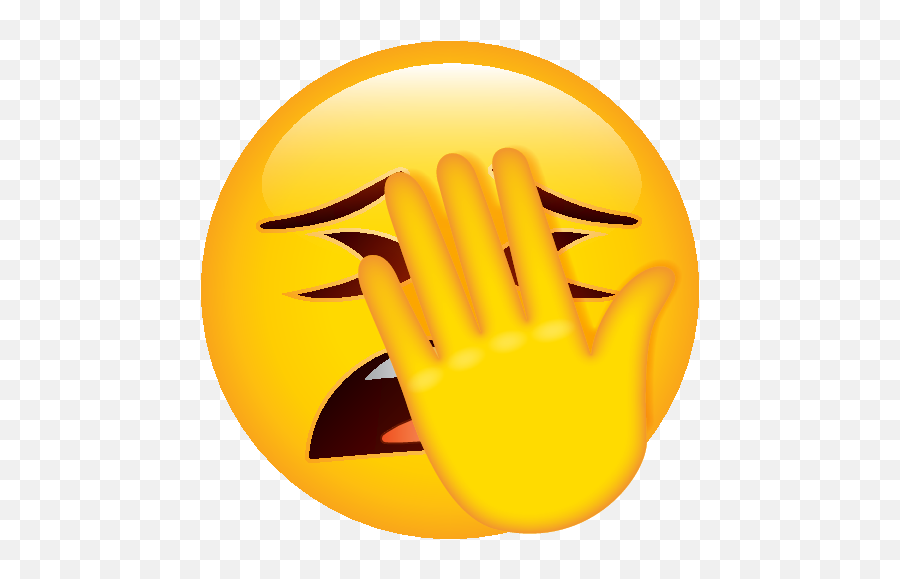 Emoji U2013 The Official Brand Tired Face Facepalming - Tired Emoji Png,Tired Emoji Png