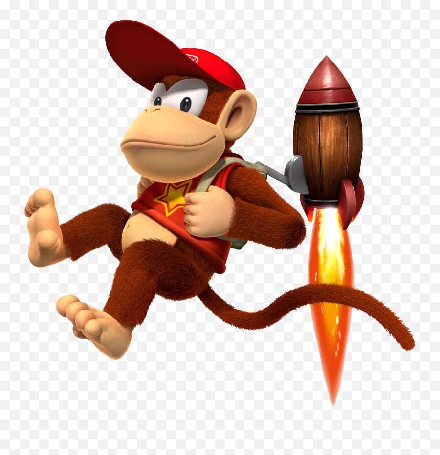 Diddy Kong Clipart - Diddy Kong Donkey Kong Png,Diddy Kong Png