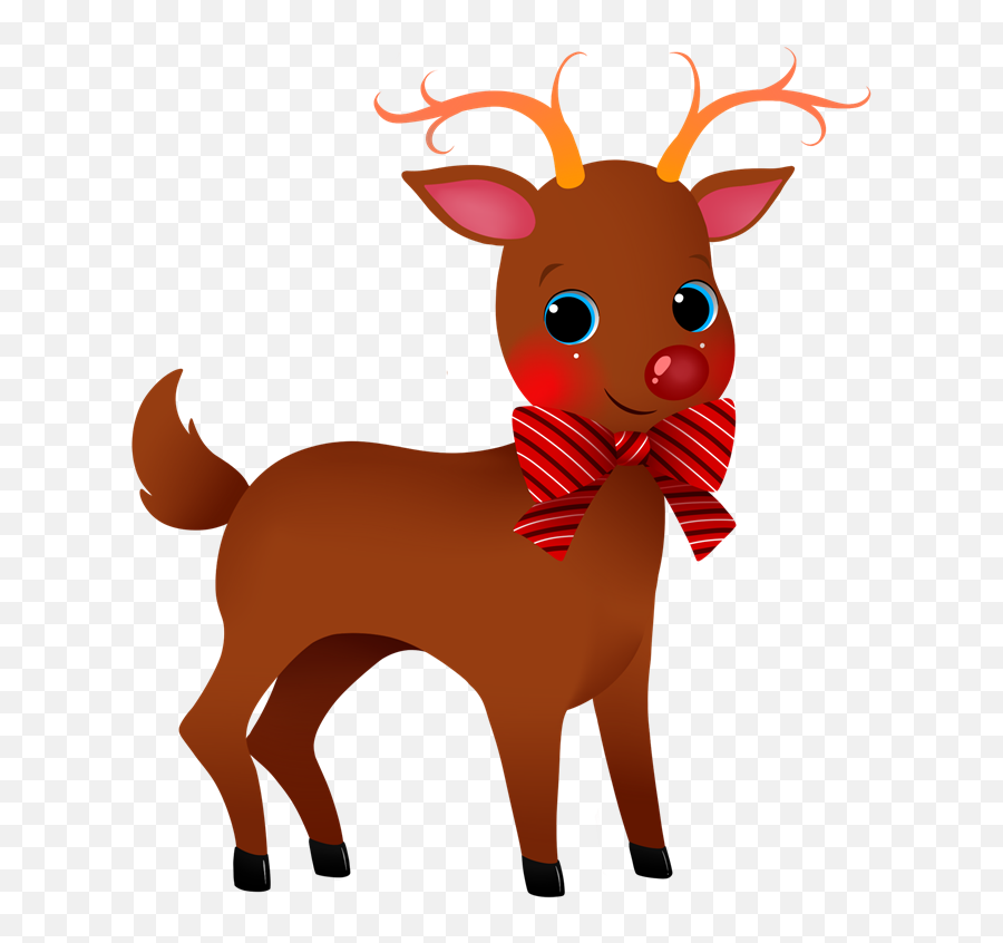 Reindeer Abstract Transparent Png - Free Clip Art Reindeer,Reindeer Transparent