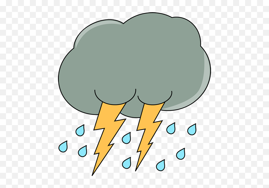 Dark Cloud With Rain And Lightning - Rain And Lightning Clipart Png,Dark Cloud Png
