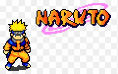 Download Naruto Pixel Art - Naruto Pixel Gif Png Full Size Naruto Shippuden Pixel Art Logo,Gif Png