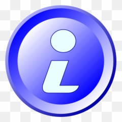 Png Blue Round Information - Info Icon 3d Png,Information Icon Png