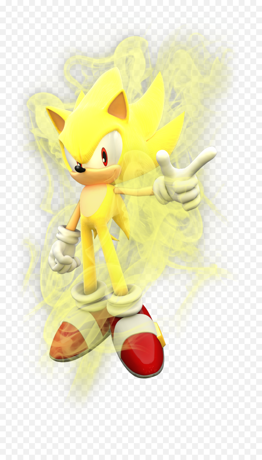 Super Sonic - Super Sonic The Hedgehog Png,Sonic Running Png