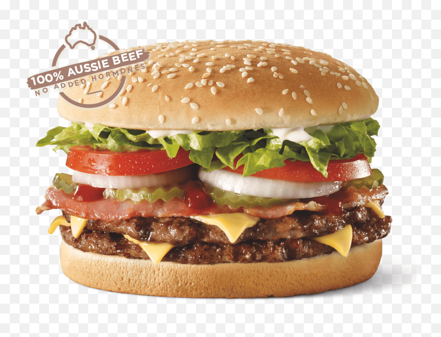 Picture Transparent Library Hamburger - Hungry Jacks Triple Whopper Png,Hamburger Transparent Background