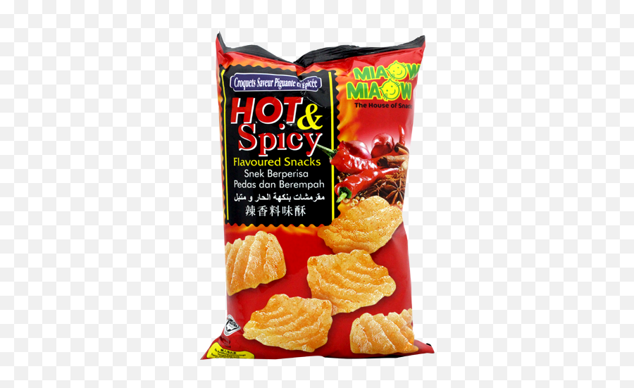 Miaow Hot And Spicy Png Image - Miaow Miaow Snacks,Spicy Png