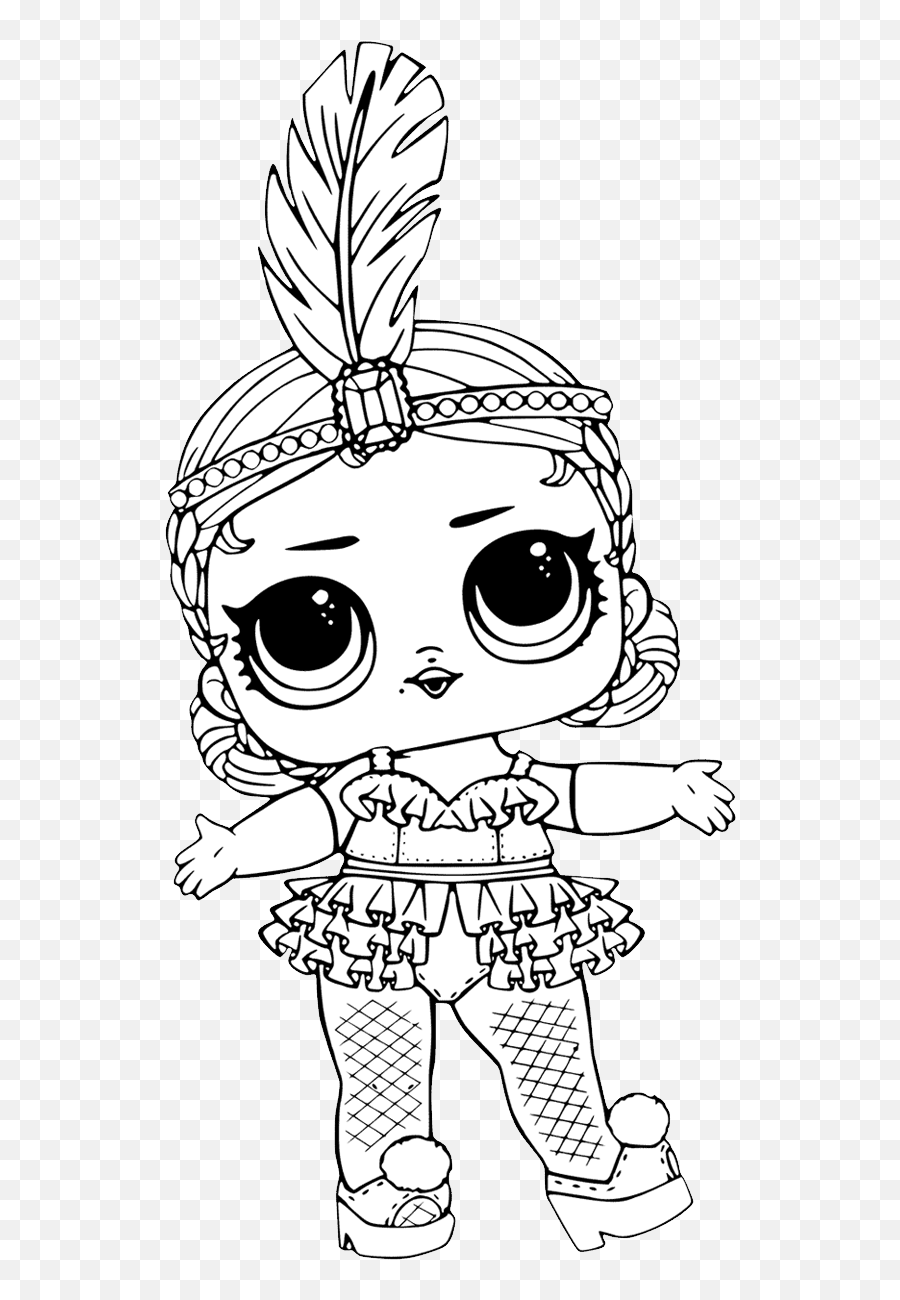 Lol Surprise Doll Png - Lol Omg Coloring Pages Free To Print,Lol Face Png