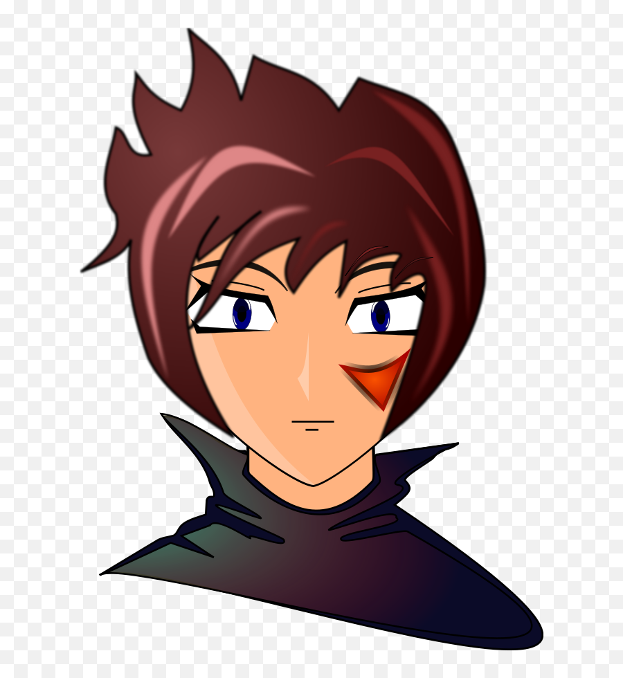 Download Vector Image Of Anime Boy Character Head Free Svg Cartoon Character Vector Png Free Transparent Png Images Pngaaa Com