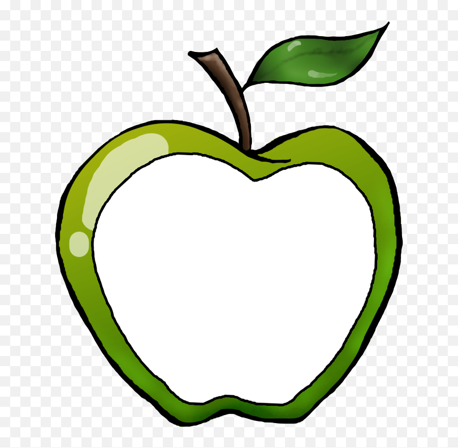 Download Apple Clipart Dj Inkers - Clip Art Full Size Png Apple Picture For Preschool,Apple Clip Art Png