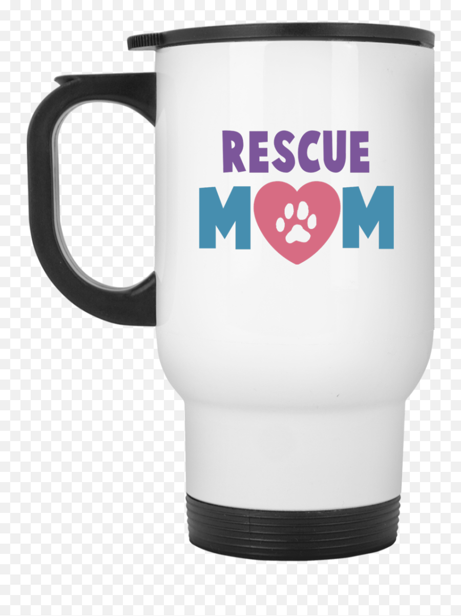 Rescue Mom Mug Pert Ownerlover Coffee U0026 Tea Gifts - Mug Png,Cat Paw Print Png