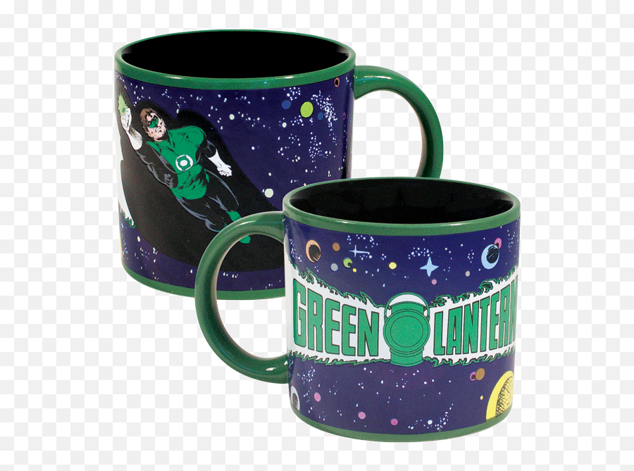 Green Lantern Corps Mug - Green Lantern Corps Mug Png,Lantern Corps Logos