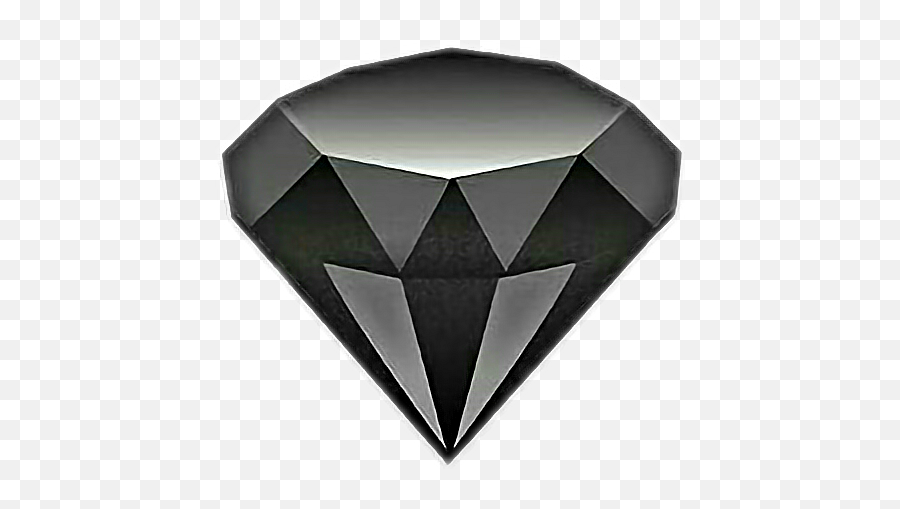 Diamante Negro Tumblr Emoji - Black Diamond Emoji Png,Diamante Png