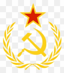 Hammer Sickle Star Wreath - And Png