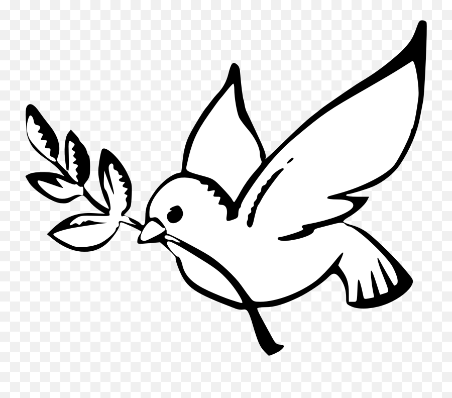 Nativity Black And White Christmas - Dove Drawing Png,Nativity Png