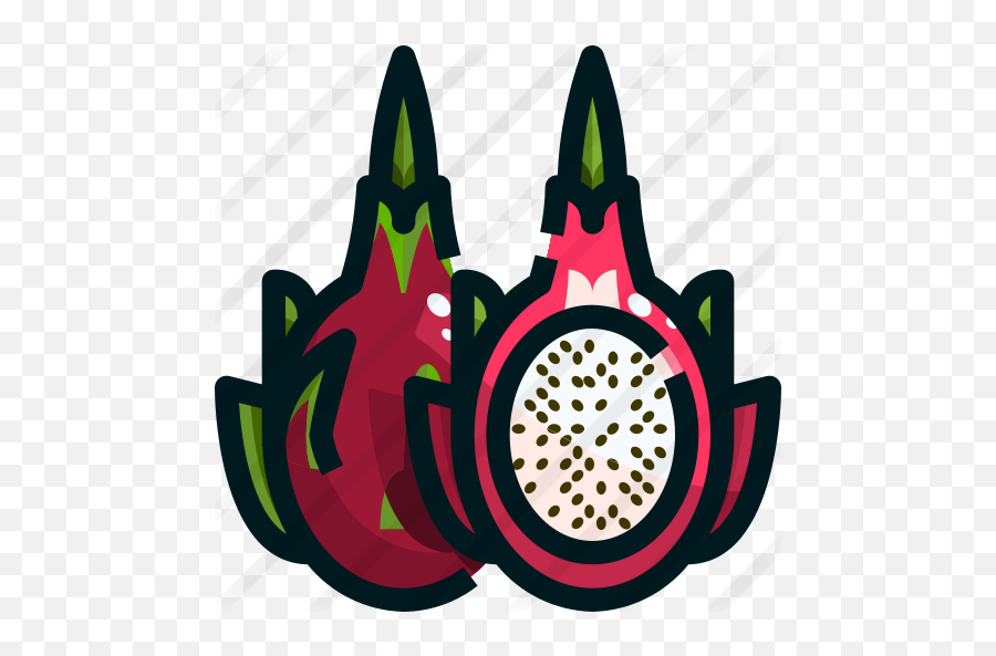 Dragon Fruit - Clip Art Png,Dragon Fruit Png