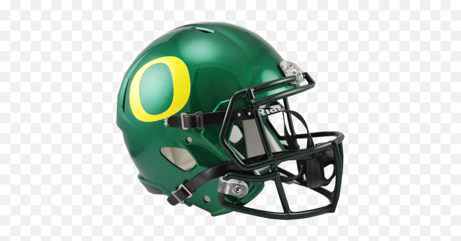Oregon Ducks Ncaa College Riddell Speed Full - Size Replica Helmet Oregon Duck Football Helmet Png,Oregon Ducks Logo Png