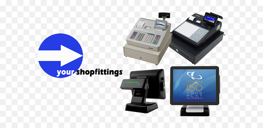 Cash Registers - Your Shop Fittings Retail Supplies Office Equipment Png,Cash Register Png