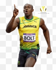 Download Usain Bolt Photo - Usain Bolt Bib Png,Usain Bolt Png