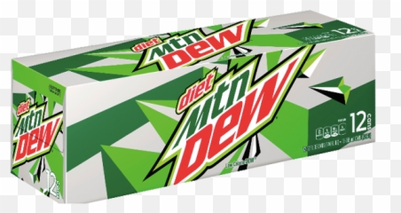Diet Mountain Dew Soda 12fl Oz Ct - Pack png