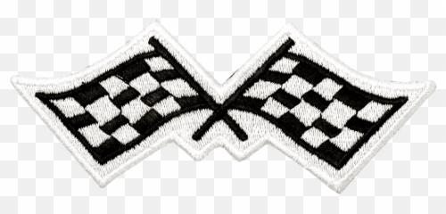 Download Hd Checkered Flag - Racing Patches Transparent PNG Small
