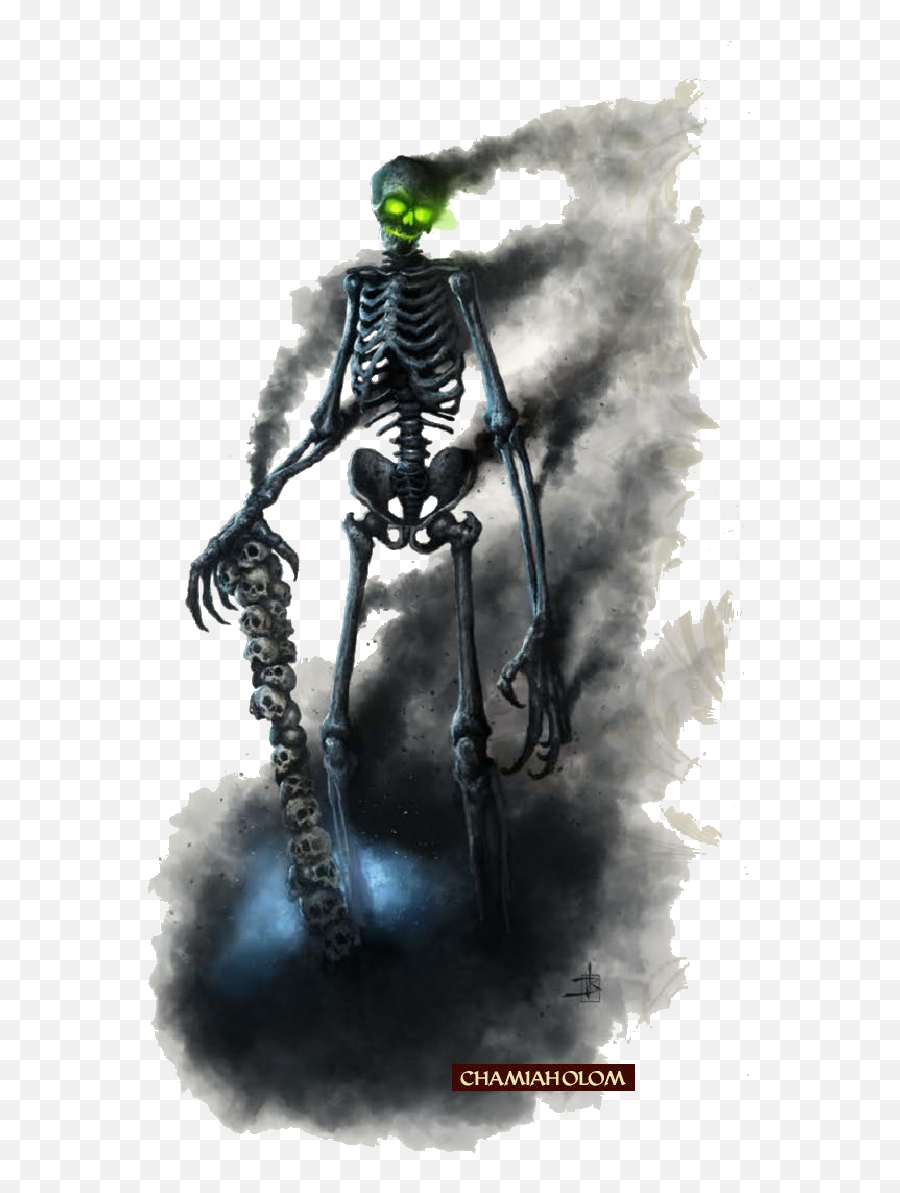 Chamiaholom Skull - Creepy Png,Shadow Monster Png