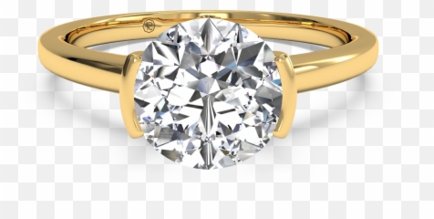 Celebrity Ringspiration From Ritani Post 7104 - Yellow Gold Modern Engagement Rings Png,Dianna Agron Png