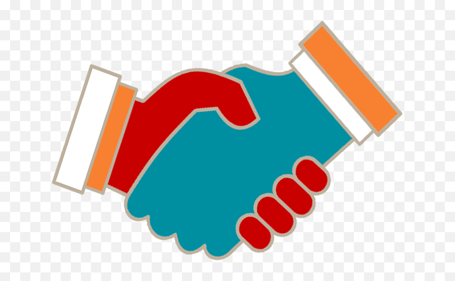 Public - Colorful Handshake Clipart Png,Client Icon
