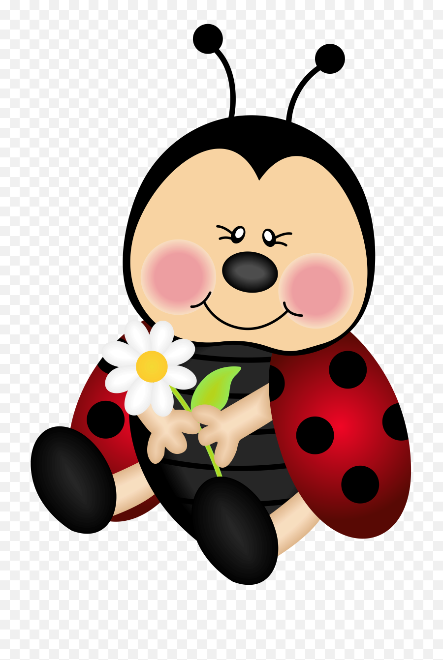 Bugs Clipart Png 3 Image - Ladybug Cartoon,Bugs Png