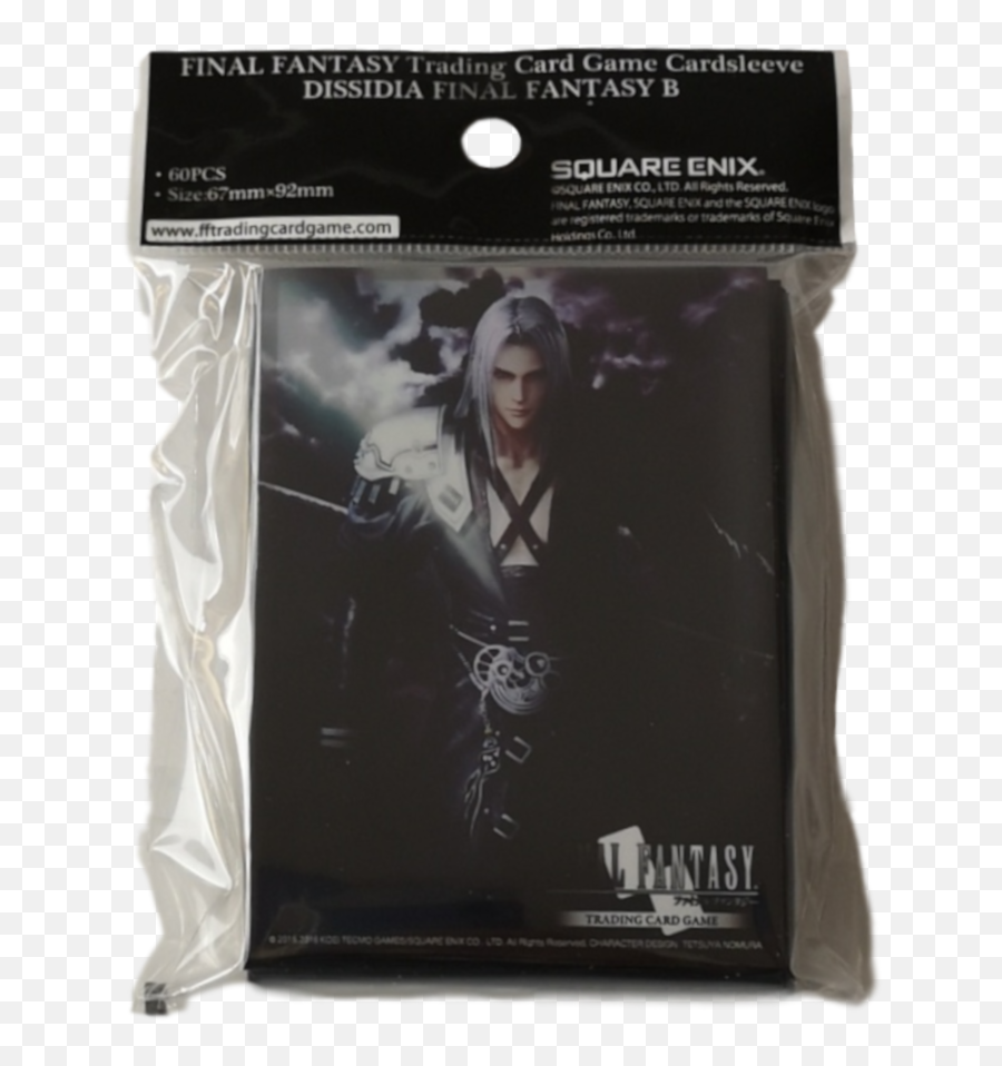 Final Fantasy Card Game - Final Fantasy Advent Children Sephiroth Sleeves 60 Pack Headset Png,Sephiroth Png