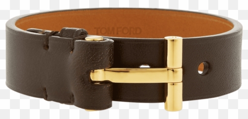 Nashville Menu0027s Leather Bracelet Brown - Solid png