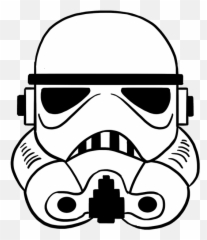 How To Draw Stormtrooper Helmet U2013 Really Easy Drawing Tutorial - Star Wars Clipart png