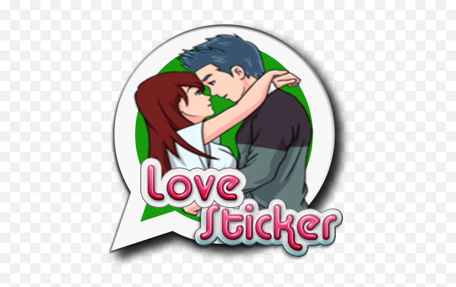 Love Romance Sticker For Whatsapp - Whatsapp Hug Day Sticker Png ...