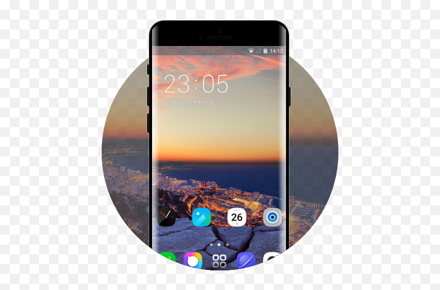Samsung Galaxy S8 Free Android Theme - Camera Phone Png,Galaxy S8 Icon