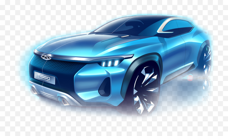Concept - Chery Tiggo Png,Blue Car Png
