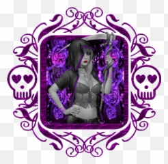 Gothic Lady Gif - Skull Discover u0026 Share GIFs Gif png