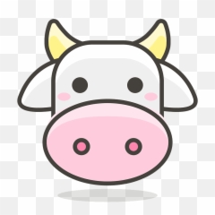 Cow Animal Free Icon Of Another Emoji - Cartoon Cow Icon Png,Vaca Png