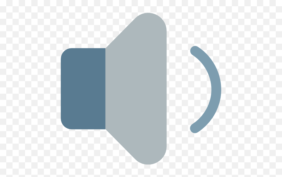 Speaker With One Sound Wave Id 12171 Emojicouk - Language Png,Soundwave Icon
