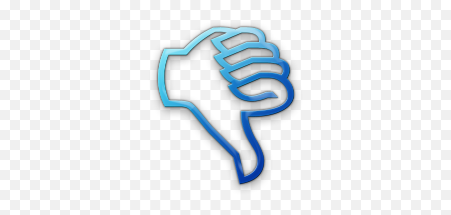 Thumbs Down Transparent Blue - Clip Art Library Blue Thumbs Up Icon Png,Green Thumb Icon