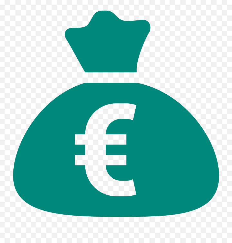 Price Tag Euro Icons - Yen Icon Clipart Full Size Clipart Money Bag Euro Png,Euro Icon Png